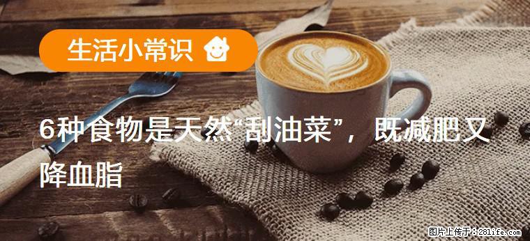 【生活小常识】6种食物是天然“刮油菜”，既减肥又降血脂 - 台湾生活资讯 - 台湾28生活网 tw.28life.net